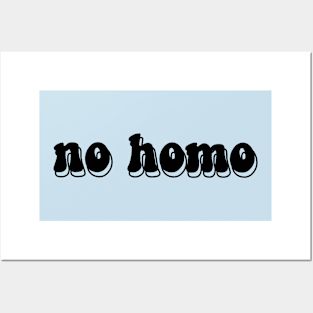 no homo - double shadows Posters and Art